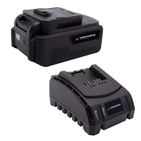 20V Wechsel Akku & Ladegerät von YARD FORCE mit 4,0Ah