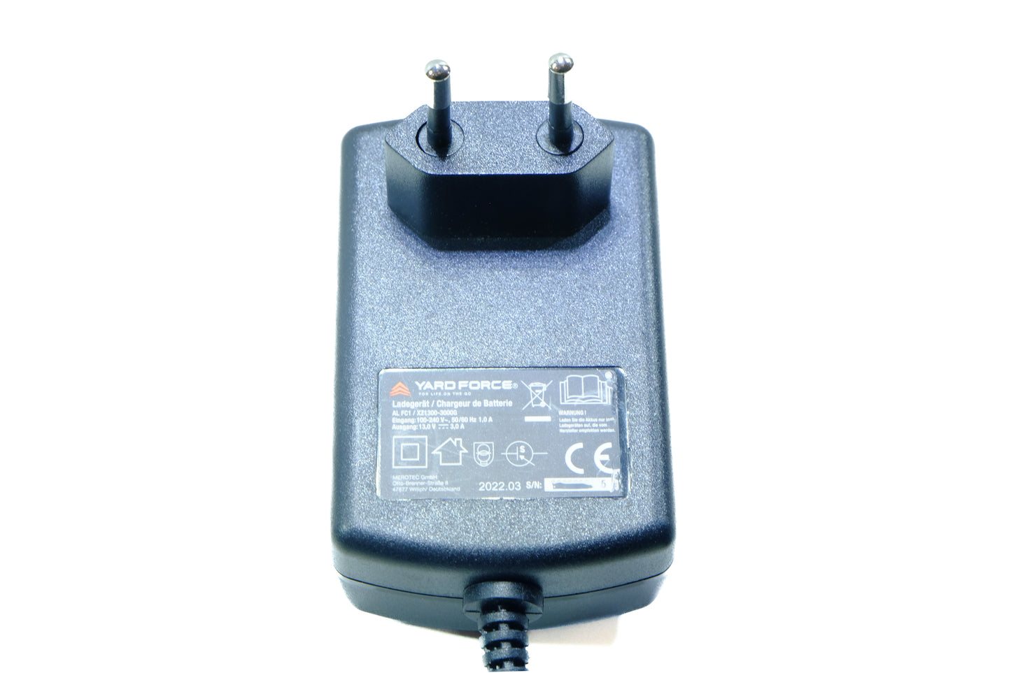 Ladegerät für YARD FORCE iFlex 12V Geräte