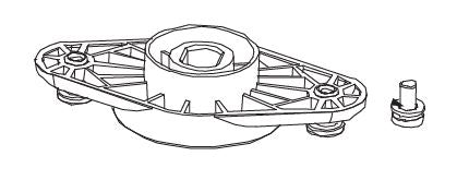 Blade holder for grass trimmer GDRT26
